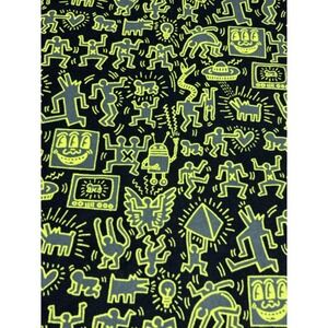 Keith Haring Throw Blanket Uniqlo MOMA SPRZ NY Reversible Faux Fur